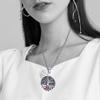 RENYILIN Stainless steel tree of life medical alert ID emergency first aid necklace (PACEMAKER) view 3