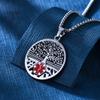 RENYILIN Stainless steel tree of life medical alert ID emergency first aid necklace (PACEMAKER) view 4