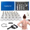 DEFUNX Cupping Set, 32 Cups Cupping Kit for Massage Therapy, Professional Chinese Therapy Set for Back Massage, Pain Relief view 1
