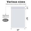LEOSINDA Self Seal Cello Cellophane Bags,11 X 14 Inches Clear Poly Bags 50 Pcs for Packaging Clothing, Decorative Wrappers, Party Favors,T-Shirts, Pants,Artwork and More view 2