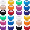 24 Pack Self Adherent Cohesive Wrap Bandages 1 Inches X 5 Yards, First Aid Tape, Elastic Self Adhesive Tape, Athletic, Sports wrap Tape, Bandage Wrap for Sports, Wrist, Ankle (Rainbow Color) view 1