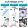 Lunderg Bedpan Liners with Super Absorbent Pads - Value Pack 60 Count - Medical Grade & Universal Fit - Bed Pans for Females, Elderly Men and Women - Make Life so Much Easier view 2