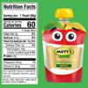 Mott's Applesauce, Made from Real Fruit, No Artificial Flavors, Good Source of Vitamin C, 3.2 oz Clear Pouches, 20 Pack view 2