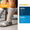 OrthoSleeve Non-binding Wide Wellness Care Socks WC4 improves circulation and helps with sensitive feet, edema, and swelling view 4
