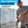 Protekt Zero Sugar Energy Drinks - Keto Natural Mix, Liquid Vitamin B Drink, Organic Caffeine Blend, On-the-Go Liquid Pack, Zero Sugar Mixed Berry Energy Packets by Mark Healey,Pack of 10 view 2