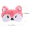 Plush Sleeping Eye Cover Fox Sleeping Eye Cute Novelty for Women Men Kids view 3