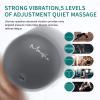 Maxgia 3" Single Massage Ball, 5 Speeds Vibrating Massage Ball Roller for Trigger Point Therapy, Deep Tissue Massager for Back, Neck, Foot, Myofascial Release, Pain Relief, Muscle Recovery (Gray) view 2