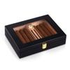 Cedar Wood Cigar Humidor Box Cigar Case With Humidifier Hygrometer Glass Humidors , for Business Wedding Anniversary Birthday Gift view 1