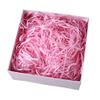 Kubert Basket Grass Craft Shredded Tissue Raffia Gift Filler Paper Shreds for DIY Gift Packaging Easter Basket Filling Egg Stuffer Party Supplies Accessories Decoration, 100g, 3.5 Oz (Pink) view 1