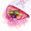 Kubert Basket Grass Craft Shredded Tissue Raffia Gift Filler Paper Shreds for DIY Gift Packaging Easter Basket Filling Egg Stuffer Party Supplies Accessories Decoration, 100g, 3.5 Oz (Pink) view 4