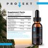 PROTEKT Resilient Vitamin D3 K2 B12 Drops - Liquid B12 K2 D3 Vitamin Supplement with Methylfolate, Liquid Drops for Energy & Recovery, Methy Folate for Sleep & Mood - Natural Berry 30mL view 2