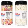 Sarah's Candy Factory Variety Dehydrated Marshmallow Bits, Vanilla Marshmallows in Jar, Assorted Marshmallows in Jar (Vanilla-Assorted) view 1
