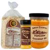 Amish Country Popcorn | 6 lb Baby White, 30 oz Cocounut Oil, 5.5 oz ButterSalt Bundle | Old Fashioned, Non-GMO and Gluten Free (Variety Bundle) view 1