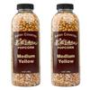 Amish Country Popcorn | 2-14 oz Bottles | Medium Yellow Popcorn Kernels | Old Fashioned, Non-GMO and Gluten Free (2-14 oz Bottles) view 1