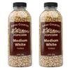 Amish Country Popcorn | 2-14 oz Bottles | Medium White Popcorn Kernels | Old Fashioned, Non-GMO and Gluten Free (2-14 oz Bottles) view 1