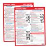 2 PACK: Infant and Child CPR/Choking First Aid in SPANISH - Laminated Card with Magnets - 8.5 x 11 in. view 1