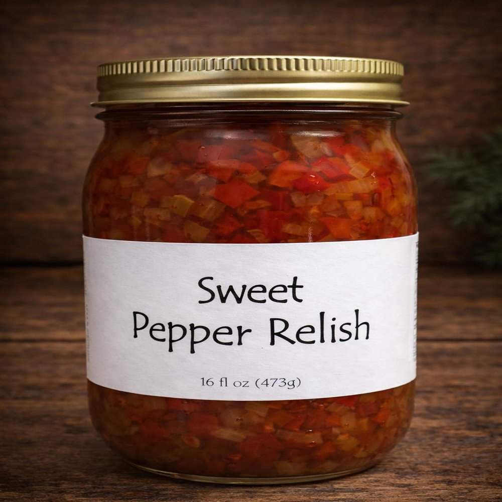 Amish Home-made Relishes (Sweet Pepper)