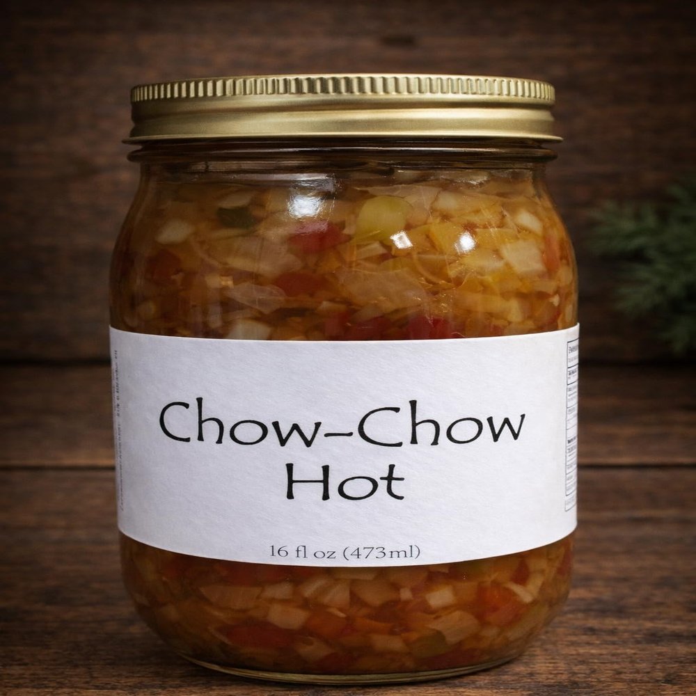 Amish Home-made Relishes (Chow-Chow (HOT!))