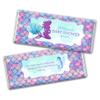 12ct Mermaid Baby Shower Personalized Candy Bars (12 Pack) Party Favors for Guests view 1