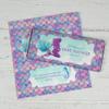 12ct Mermaid Baby Shower Personalized Candy Bars (12 Pack) Party Favors for Guests view 2