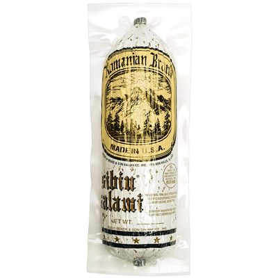 Bende Romanian Brand Sibiu Salami - Short (approx. 3/4 lb.)