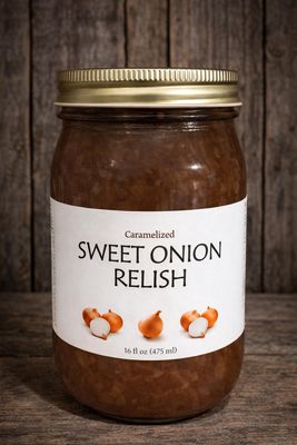 Amish Home-made Relishes (Caramelized Sweet Onion)