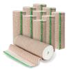 Vakly Elastic Bandage Wrap Rolls 6" x 5 Yards [Pack of 10]  Self-Closure Compression Bandages for Knee, Ankle & Wrist  Latex-Free Premium Medical Wrap for Injury, First Aid & Athletic Joint Support view 1