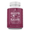 Ancestral Supplements Grass Fed Placenta Supplement with Liver, Contains Postpartum Vitamins for Women Breastfeeding, Promotes Menopause Relief, Stem Cells Support Skin Elasticity, 180 Capsules view 1