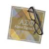 Alpha Sigma Phi Eyeglass Cleaner & Microfiber Cleaning Cloth (Alpha Sigma Phi - 4) view 2