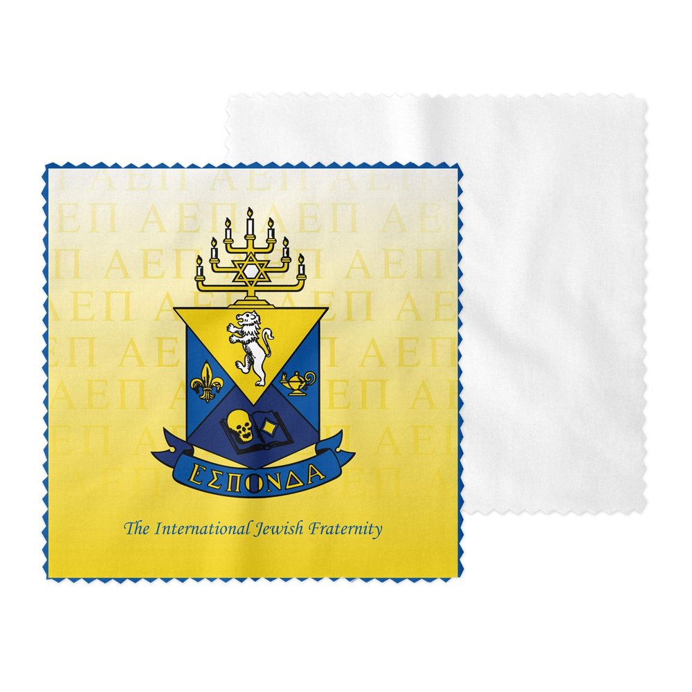 Alpha Epsilon Pi Eyeglass Cleaner & Microfiber Cleaning Cloth (Alpha Epsilon Pi - 2)