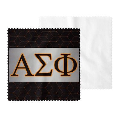 Alpha Sigma Phi Eyeglass Cleaner & Microfiber Cleaning Cloth (Alpha Sigma Phi - 5)