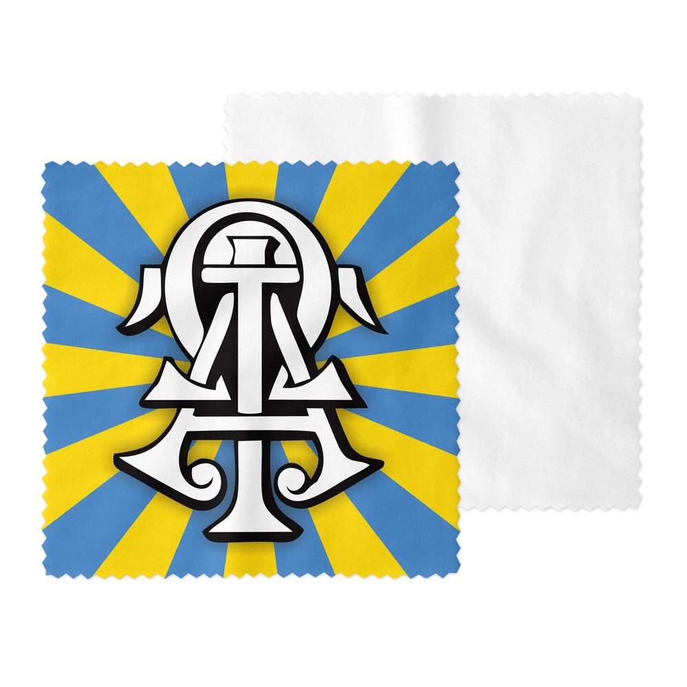 Alpha Tau Omega Eyeglass Cleaner & Microfiber Cleaning Cloth (Alpha Tau Omega - 1)