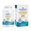 Nordic Naturals Ultimate Omega 2X, Lemon Flavor - 180 Soft Gels - 2150 mg Omega-3 - High-Potency Fish Oil with EPA & DHA - Promotes Brain & Heart Health - Non-GMO - 90 Servings view 1