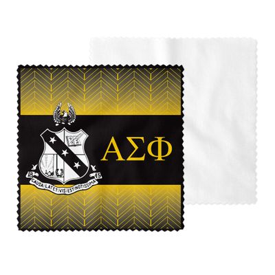 Alpha Sigma Phi Eyeglass Cleaner & Microfiber Cleaning Cloth (Alpha Sigma Phi - 6)
