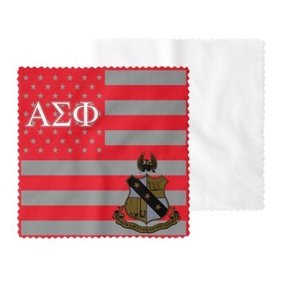 Alpha Sigma Phi Eyeglass Cleaner & Microfiber Cleaning Cloth (Alpha Sigma Phi - 2)