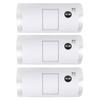 3rolls Portable Garbage Storage Bags Extra Strong Thick White Trash Bags for Home Office Car Kitchen Each Leakproof for Everyday Use view 2
