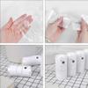 3rolls Portable Garbage Storage Bags Extra Strong Thick White Trash Bags for Home Office Car Kitchen Each Leakproof for Everyday Use view 3