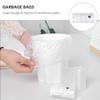 3rolls Portable Garbage Storage Bags Extra Strong Thick White Trash Bags for Home Office Car Kitchen Each Leakproof for Everyday Use view 4