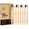 Isshah Extra Soft Bamboo Toothbrush, Micro Nano 20,000 Bristles Toothbrushes for Sensitive Gum, FSC Certified and PETA Approved, Pack of 8 view 1