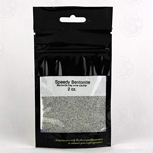 SPEEDY BENTONITE 2oz Food Grade Fining For Clearing Wine or Facial Cleanser
