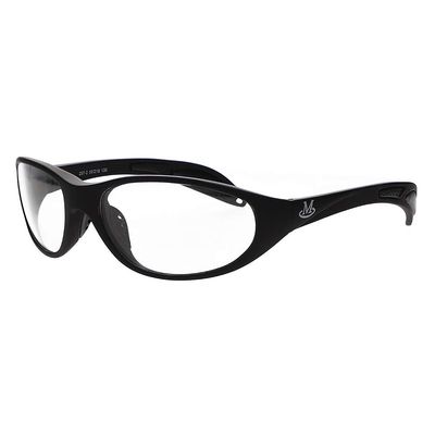 ATTENUTECH Lead Glasses, X-Ray Radiation Eye Protection, Lightweight Wrap-Around Nylon Frame with Soft Grip Temple Bars for Secure Fit (Black)
