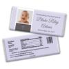 12ct Baptism Candy Favors Personalized Chocolate Bars (12 Pack) - Lavender view 1