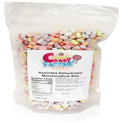 Sarah's Candy Factory Assorted Dehydrated Marshmallow Bits (8 OZ Bag)