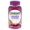 Centrum MultiGummies Gummy Multivitamin for Women, Multivitamin/Multimineral Supplement with Vitamin D3, B and Antioxidants, Assorted Fruit Flavor - 170 Count view 1