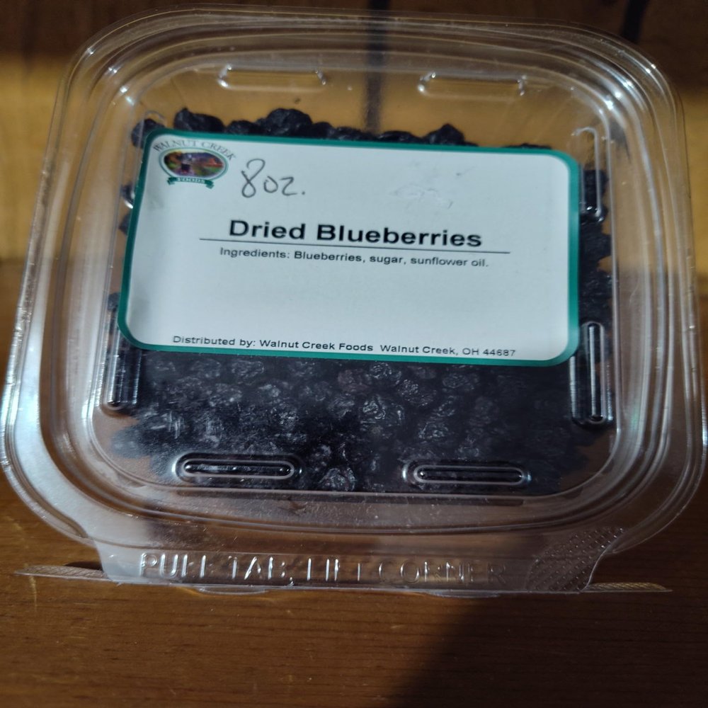 Blueberries Dried