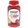 Centrum MultiGummies Multi+ Omega 3 Dual Action, Adult Multivitamin, Multivitamin/Multimineral/Omega 3 Supplement, Strawberry/Lemon/Orange Flavors - 110 Count view 1