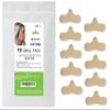 10 Pack CPAP Gel Nose Pads - Nasal Pads for CPAP Mask - CPAP Supplies for CPAP Machine - CPAP Cushions for Most Masks - Color Beige (Small) view 1