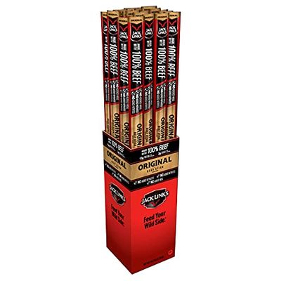 Jack Links Original Beef Stick 1.84 oz. Pegged - Case of: 24;24