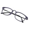 VisionGlobal Blue Light Blocking Glasses for Women/Men, Anti Eyestrain, Computer Reading, TV Glasses, Stylish Square Frame, Anti Glare (Purple, 3.50 Magnification) view 1