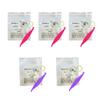 3/16 and 1/4 Inch Orthodontic Elastic Rubber Bands, 500 Pack Medium 3.5 Ounce Rubberbands Dreadlocks Hair Braids Fix Tooth Gap, 5 Pack Free Elastic Placer for Braces view 1